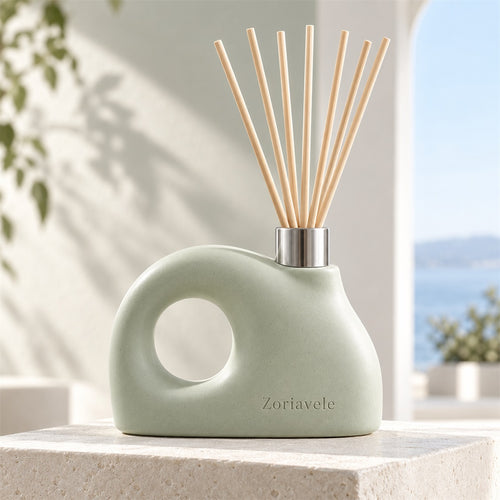 Zoriavele Sculptural Loop Reed Diffuser Vessel - main product view