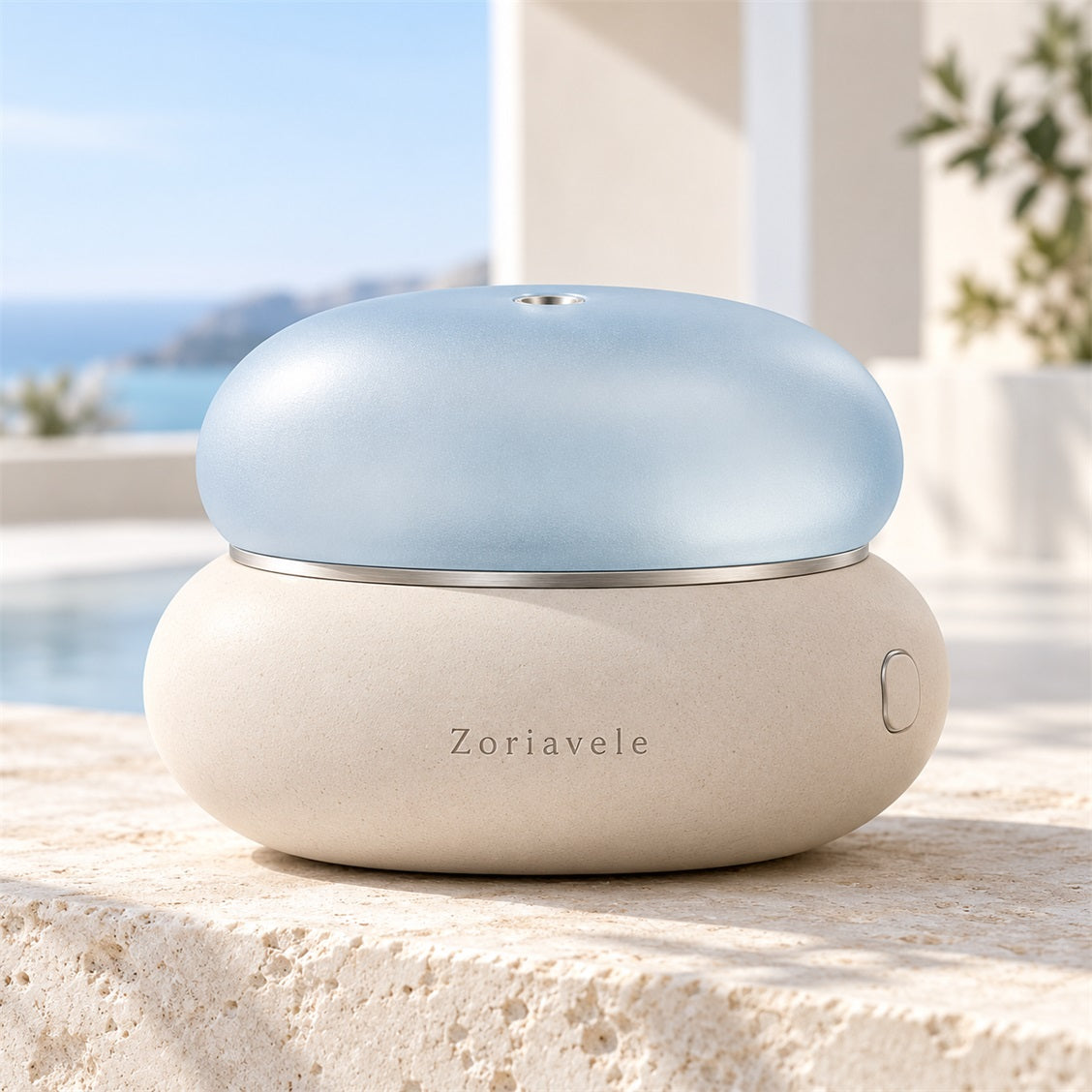 Zoriavele Rounded Two-Tone Desktop Aroma Device - main product view